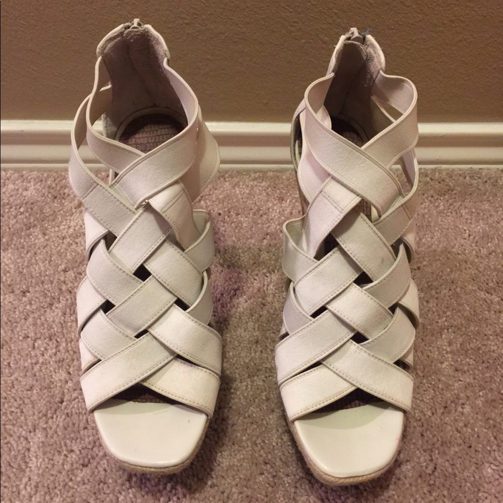 GIANNI BINI WITHE HIGH HEELS PLATFORM SANDALS